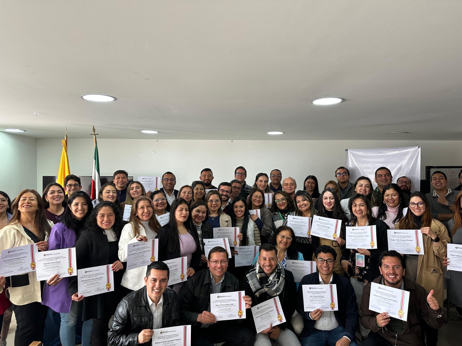 Gobernación de Boyacá fortalece su gestión pública con el Encuentro de Líderes de Políticas MIPG y reconocimiento a facilitadores