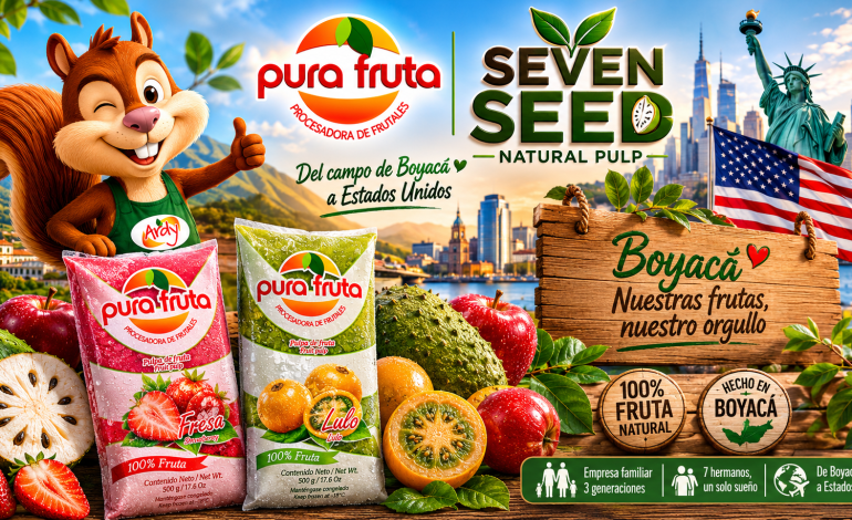  Pura Fruta de Boyacá a conquista Estados Unidos: una historia de campo, familia y perseverancia
