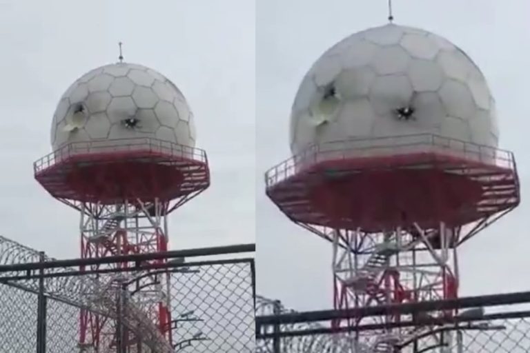 Ataque con drones afectó radar de la Aeronáutica Civil en Candelaria, Valle del Cauca
